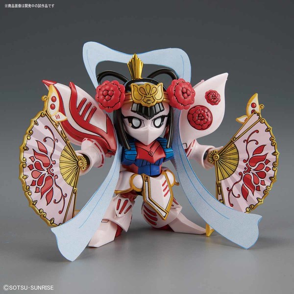 BB 412 Chousen Qubeley & General's Palanquin, SD Gundam Sangokuden Brave Battle Warriors, Bandai, Model Kit, 4549660240334