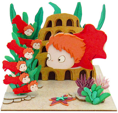 Ponyo, Ponyo no Imouto-tachi, Gake No Ue No Ponyo, Sankei, Model Kit