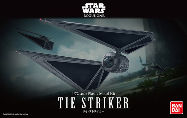 TIE Striker, Rogue One: A Star Wars Story, Bandai, Model Kit, 1/72, 4549660144748