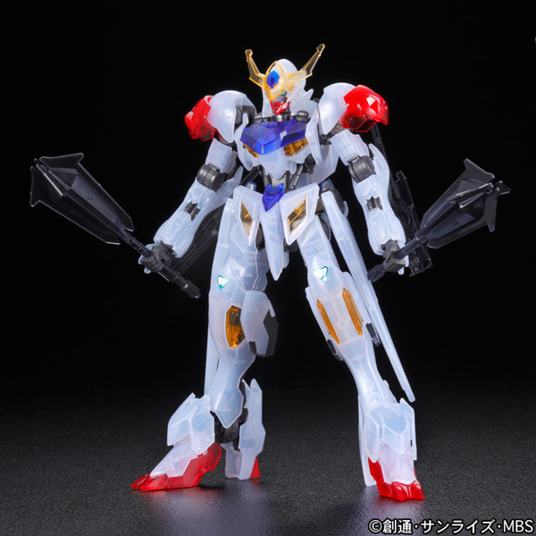 ASW-G-08 Gundam Barbatos Lupus (200mm Gun Equipment, Clear color), Kidou Senshi Gundam Tekketsu No Orphans, Bandai, Model Kit, 1/144