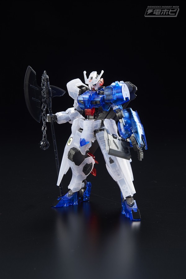 ASW-G-29 Gundam Astaroth (Axe & Chopper equipment, Clear Color), Kidou Senshi Gundam Tekketsu No Orphans Gekko, Bandai, Model Kit, 1/144