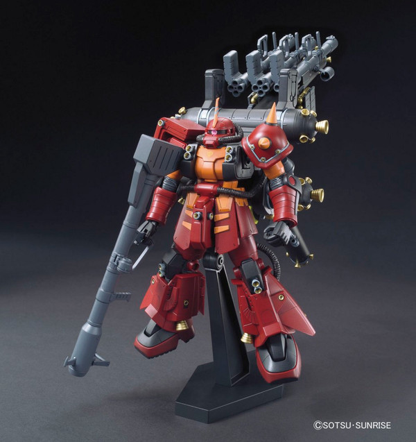 MS-06R Zaku High Mobility Type (Reuse "P" Device) (Thunderbolt, Animation Image), Kidou Senshi Gundam Thunderbolt, Bandai, Model Kit, 1/144