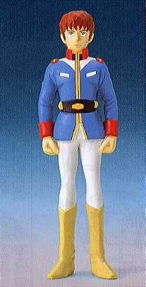 Amuro Ray, Kidou Senshi Gundam, Bandai, Model Kit, 1/20