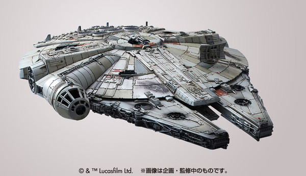 BB-8, Chewbacca, Finn, Han Solo, Rey, Star Wars, Star Wars: The Force Awakens, Bandai, Model Kit, 1/144