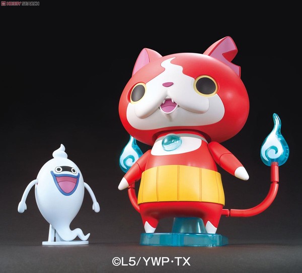 Jibanyan, Whisper (Bigri! Jibanyan), Youkai Watch 2, Bandai, Model Kit