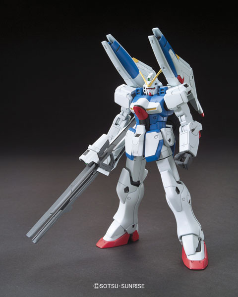 LM312V04 Victory Gundam, LM312V05+SD-VB03A V-Dash Gundam, Kidou Senshi Victory Gundam, Bandai, Model Kit, 1/144