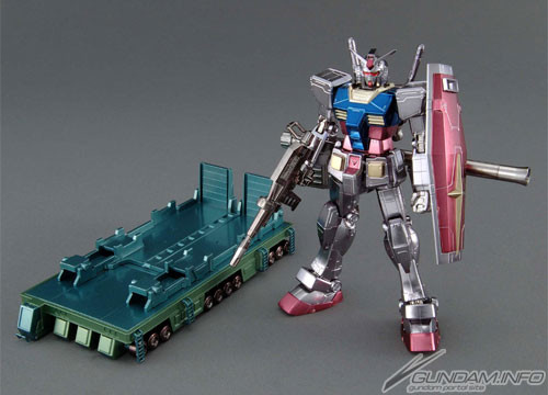 Gundam Trailer Truck (Extra Finish), Kidou Senshi Gundam, Bandai, Model Kit, 1/144
