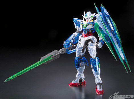 GNT-0000 00 Qan[T] (Clear Color), Gekijouban Kidou Senshi Gundam 00: A Wakening Of The Trailblazer, Bandai, Model Kit, 1/100