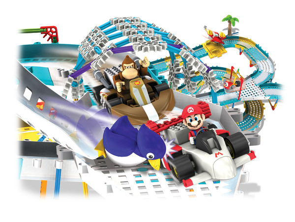 Donkey Kong, Gessoo, Hey-Ho, Mario, Pengin (Ultimate Combination), Mario Kart Wii, K'NEX, Model Kit