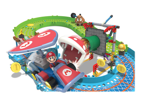Kuribou, Mario, Packun Flower (Piranha Plant Slide Track), Mario Kart 7, K'NEX, Model Kit
