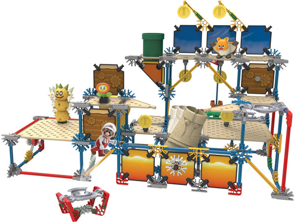 Mario, Sanbo, Zunguri (Layer Cake Desert), New Super Mario Bros. U, K'NEX, Model Kit