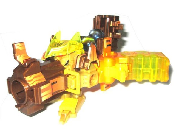 Reflect Wyvern (Gold and Clear Color), Bakukyuu Hit! Crash B-Daman, Takara, Model Kit, 1/1