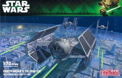 TIE Advanced X1, Star Wars, Fine Molds, Model Kit, 1/72