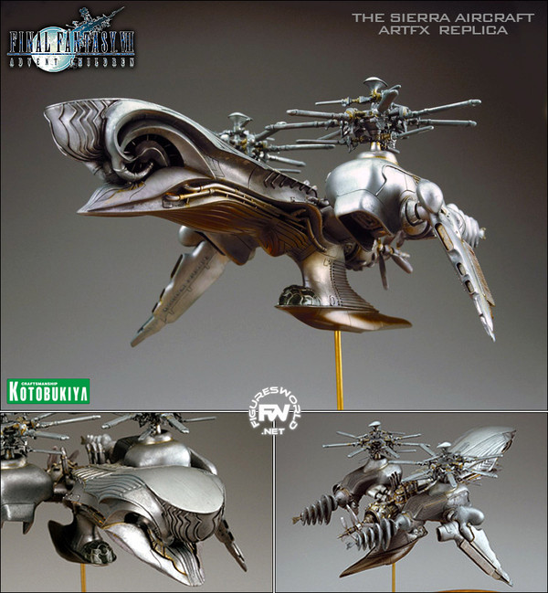 The Sierra Aircraft, Final Fantasy VII: Advent Children, Kotobukiya, Pre-Painted