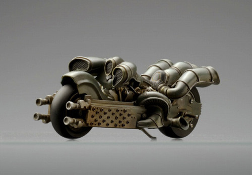 Kadaj's Motorcycle (Final Fantasy Mechanical Arts), Final Fantasy VII: Advent Children, Square Enix, Pre-Painted