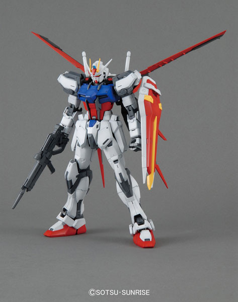 GAT-X105 Strike Gundam, GAT-X105+AQM/E-X01 Aile Strike Gundam, Kidou Senshi Gundam SEED, Bandai, Model Kit, 1/100, 4543112813497