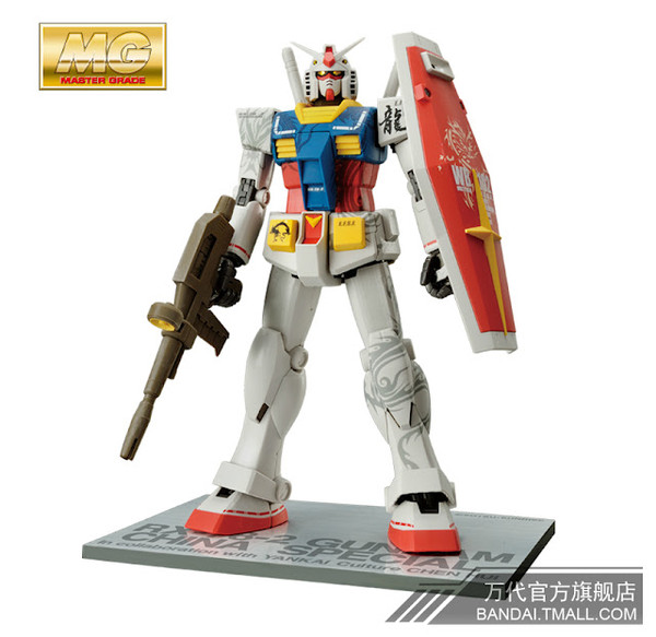 FF-X7 Core Fighter, RX-78-2 Gundam (China Special, 2.0), Kidou Senshi Gundam, Bandai, Model Kit, 1/100