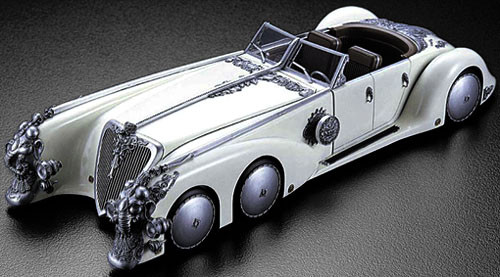 Nemo's Car, The League Of Extraordinary Gentlemen, Wave, Model Kit, 1/24