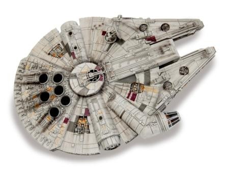 Millennium Falcon, Star Wars, Fine Molds, Model Kit, 1/144