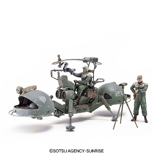 PVN.4/3 Wappa, Kidou Senshi Gundam, Bandai, Model Kit, 1/35