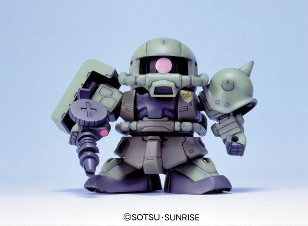 MS-06F Zaku II, Kidou Senshi Gundam, Bandai, Model Kit