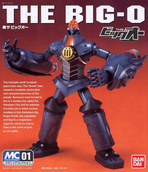 Big O, Roger Smith, The Big O, Bandai, Model Kit