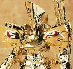 Knight of Gold (Lachesis, Gold-make Type), Five Star Monogatari, Wave, Model Kit, 1/144