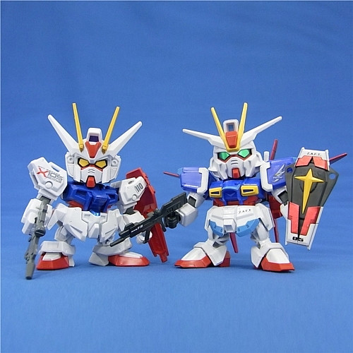 GAT-X105 Strike Gundam, ZGMF-X56S Impulse Gundam, ZGMF-X56S/α Force Impulse Gundam, Kidou Senshi Gundam SEED, Kidou Senshi Gundam SEED Destiny, Bandai, Model Kit