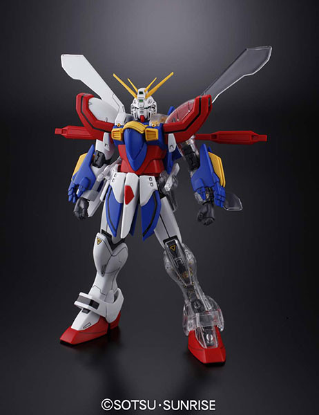 GF13-017NJII God Gundam, Kidou Butouden G Gundam, Bandai, Model Kit, 1/100