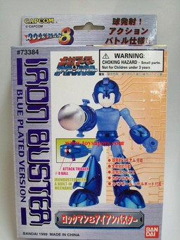 Rockman (Ironbuster Model Kit, Plated), Rockman 8: Metal Heroes, Bandai, Model Kit