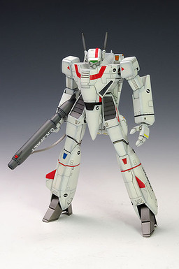 VF-1J Valkyrie (Ichijou Hikaru Use) (VF-1J Battroid Hikaru Ichijo), Choujikuu Yousai Macross, Wave, Model Kit, 1/100