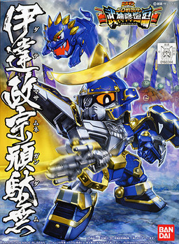 Date Masamune, BB Senshi Sangokuden, Bandai, Model Kit