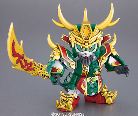 Kan-u Gundam (Shin), SD Gundam Sangokuden Brave Battle Warriors, Bandai, Model Kit