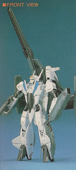 VF-2SS Valkyrie II Super Armed Pack (Sylvie Geena's Unit), Choujikuu Yousai Macross II Lovers Again, Bandai, Model Kit, 1/100