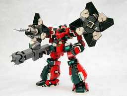 HBV-502-H8 Raiden (DNA-SIDE), Dennou Senki Virtual-On Oratorio Tangram, Kotobukiya, Model Kit, 1/100
