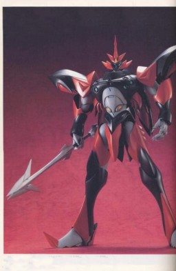Tekkaman Evil, Uchuu No Kishi Tekkaman Blade, Bandai, Model Kit, 1/16