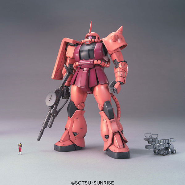 Char Aznable's MS-06S Zaku II Commander Type (2.0), Kidou Senshi Gundam, Bandai, Model Kit, 1/100, 4543112498342