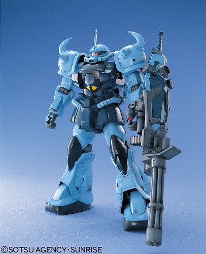 MS-07B-3 Gouf Custom, Kidou Senshi Gundam: Dai 08 MS Shotai, Bandai, Model Kit, 1/100, 4543112005670