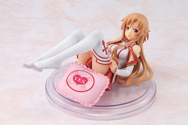 Asuna (Niizuma wa itsudemo YES-makura), Sword Art Online, Chara-Ani, Toy's Works, Pre-Painted, 1/8, 4543341134189