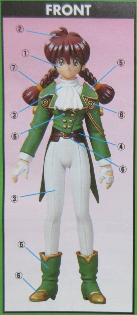 Ri Kohran, Sakura Taisen, SEGA, Model Kit