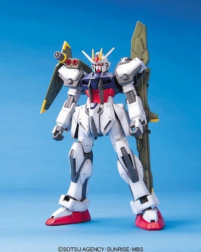 GAT-X105 Strike Gundam, GAT-X105+AQM/E-X03 Launcher Strike Gundam, Kidou Senshi Gundam SEED, Bandai, Model Kit, 1/100
