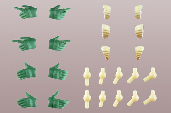 Sousai Shoujo Teien Tactical Glove (Green), Kotobukiya, Tomytec, Accessories, 1/10, 4543736322962