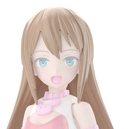 Long Hair 2 (Yellow 2), Bandai Spirits, Accessories, 4573102642240