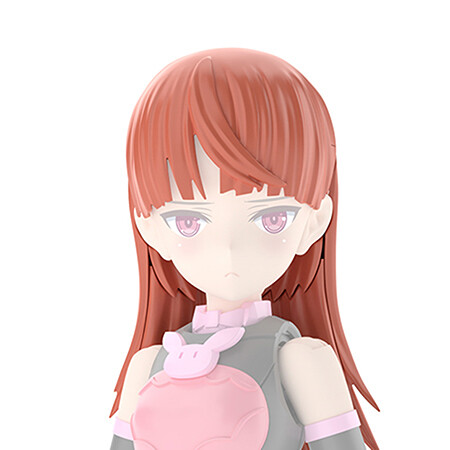 Straight Hair 1 (Red 2), Bandai Spirits, Accessories, 4573102642240