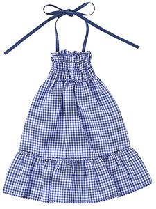 Shirring Camisole Dress (Blue Check), Azone, Accessories, 1/12, 4573199922539