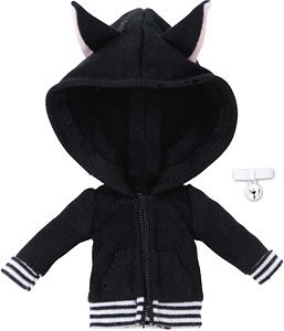 Nekomimi Parker Set (Black), Azone, Accessories, 1/12, 4573199920740
