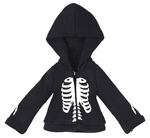 Bone Skeleton Parker (Black), Azone, Accessories, 1/12, 4573199920504