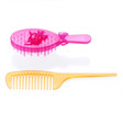 Brush & Kushi Set (Brush (Pink) & Kushi (Orange)), Licca-chan, Takara Tomy, Accessories, 4904810452461