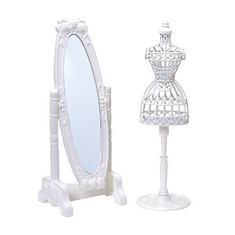 Torso & Mirror, Licca-chan, Takara Tomy, Accessories, 4904810852841