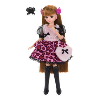 Oshare Co-de Dress Set - Kid's Leopard Style, Licca-chan, Takara Tomy, Accessories, 4904810479086
